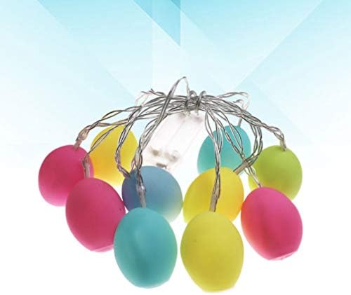Pretyzoom Велигденско јајце низа светла Велигденско дрво што виси украси Велигденска градина Патио спална соба дома украси без батерија