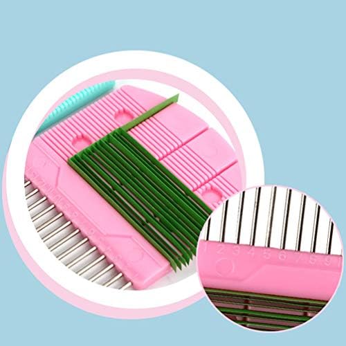 Alremo Xinghuang - Квалинг чешел хартија алатка за чешлање пластична алатка за ткаење ленти, оригами хартија, залепена за DIY