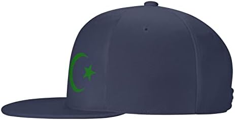 Wikjxiz Исламски симбол мажи жени хип хоп капа тенис бејзбол капи уличен танц капа