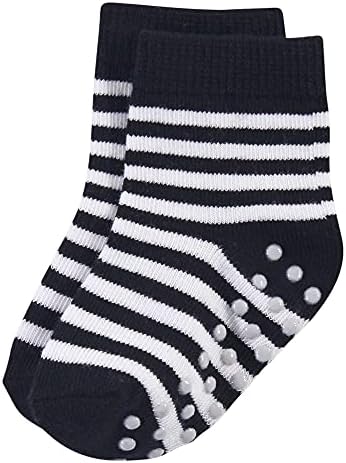 Допрени од природата бебешки органски памучни чорапи со не-лизгач за отпорност на есен