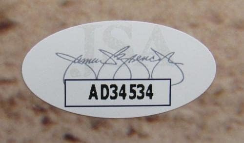 Ловец на сом потпиша автограм 8x10 Фото JSA AD34534 - Автограмирани фотографии од MLB