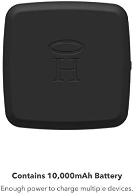Хало преносен телефонски полнач за полнач за напојување 10,000mAh - Иновативна банка за напојување со полнач за автомобили со