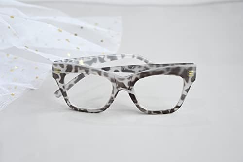 Очила За Очи Големи Очила За Читање За Жени Преголеми Читатели-Сива Желка +2,75