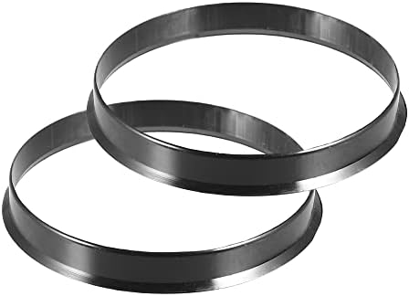 Acropix 73.1mm до 71,5 mm универзален центар за центрични прстени Црна - пакет од 4