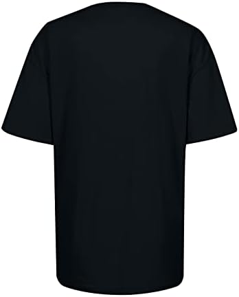 Блуза дама лето есен 2023 облека Краток ракав екипаж памук графички смешен плус големина врвна маица за жени hl hl