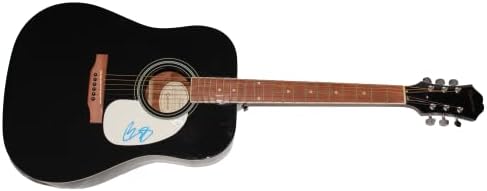Бред Пајсли потпиша автограм со целосна големина Гибсон Епифон Акустична гитара C w/ James Spence Authentication JSA COA - Суперerstвезда