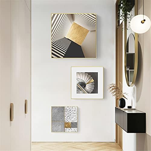 WODMB модерна дневна соба Едноставен стил Декоративно сликарство разни големини Позадина wallид апстрактна шема што виси сликарство тремот