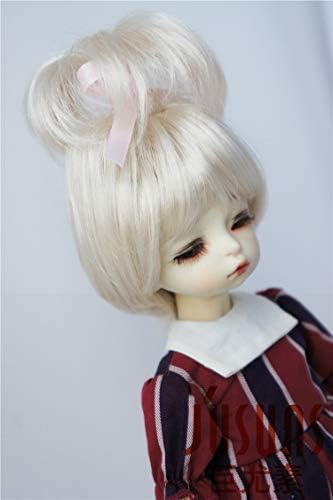 Pigs Pigs JD002 Fourtain Updo Synthetic Mohair BJD Doll Pigs Повеќе димензии и бои на располагање