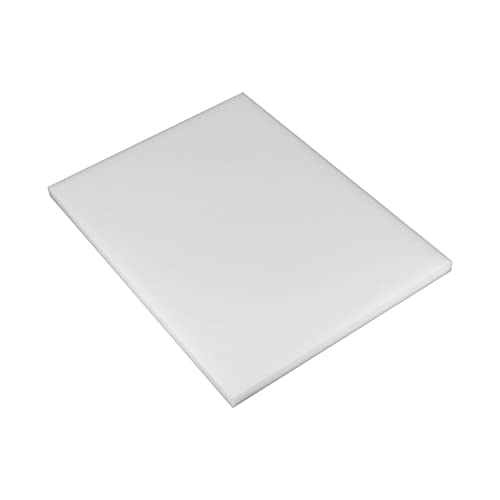 Беттомшин ацетал Пом пластичен лист полиоксиметилен плоча лист 150x200x8mm бел 1 парчиња