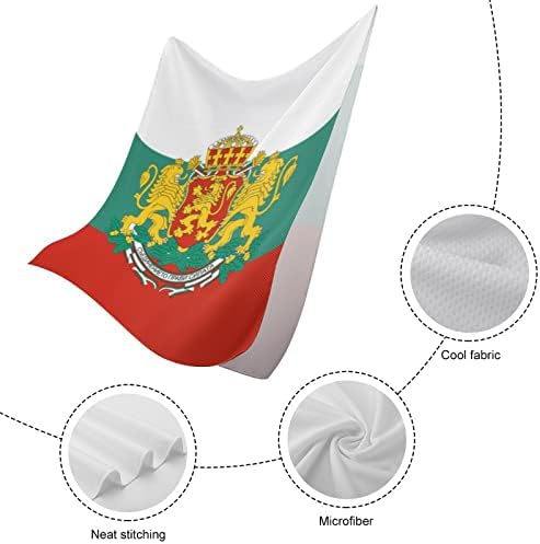 Бугарско знаме знаме Брзи суви крпи за миење садови високо апсорбирани крпи на лицето лице за рачни крпи за бања бања хотел