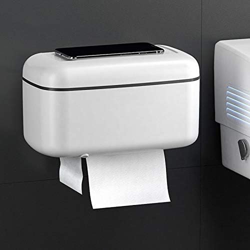 ДУБАО Држач ЗА Тоалетна Хартија Ѕидна Кутија За Ткиво Во Бања Водоотпорна Кутија За Складирање Хартија Без Удар Кујна
