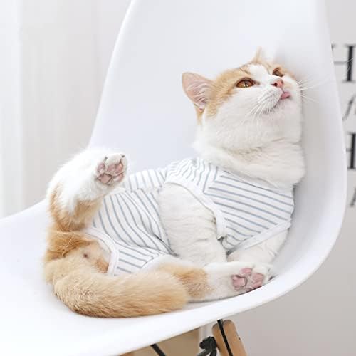 Апоти мачка за обновување облека миленичиња шарена кошула дише операција костум за абдоминални рани рана на кожата за женски