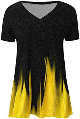 2023 Облека трендовски краток ракав памук против вратот графички бренд блуза кошула за тинејџерски девојки маичка есен лето дами