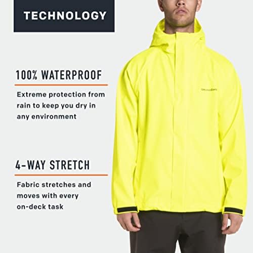 Групна машка комерцијална јакна за риболов на Нептун | Водоотпорен, прилагодлив