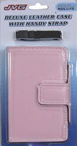 3 -та партија Делукс кожена кутија со корисна лента за NDS Lite - црвена - Nintendo DS;