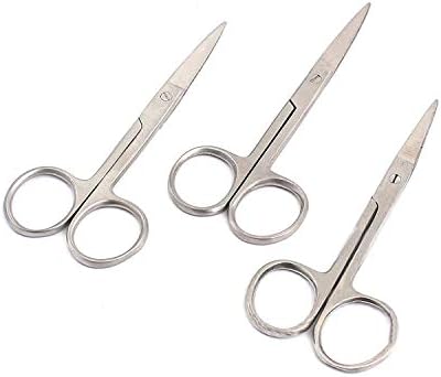 ОДОНТОМЕД2011 3 ПЦС Оперативни ножици од не'рѓосувачки челик 4,5 Остри остри директно економично одделение ODM