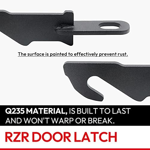 Haufim rZR брави на вратите, 1 пар анти-рист RZR Easy Latches 3.5 Latches Vent Extender за зголемување на циркулацијата на воздухот компатибилен