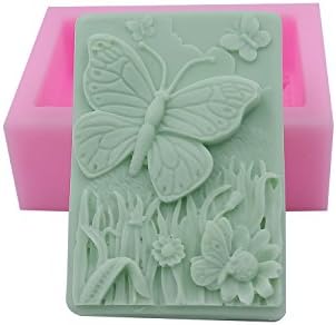 Одлична мувла 3Д пеперутка сапун од сапун за правење меки калапи за силиконски сапуни без редови