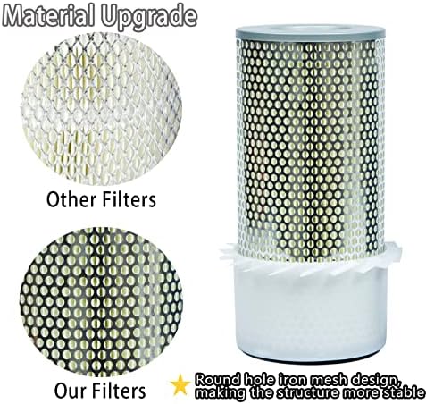 GETOPAUTO 6675517 6667352 6661248 6598362 6598492 Filter Kit Compatible with Bobcat Skid Steer Loader 743 751 T140 T180 T190 S130 S150 S160