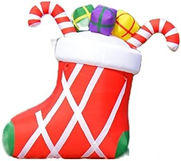 Пифуд отец Божиќ Божиќ Супер голем модел на елки за елки за елки за емитување на новогодишни бонбони за надувување на Божиќниот модел