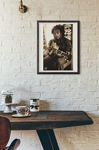 Боб Марли Постер свири гитара сепија пејачка музичка музичка музичка музичка легенда домашна дневна соба спална соба канцеларија