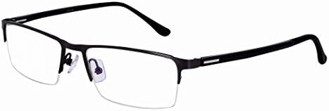 Лесни Половина Раб Бифокални Очила За Читање Д Облик Бифокали со Линија Сива Рамка Читачи Очила