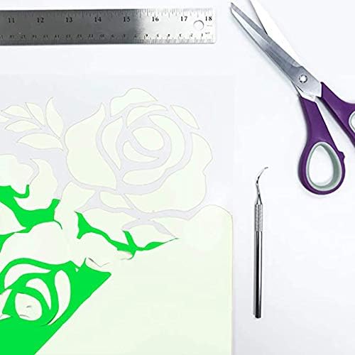 DIY облека фин флеш филм Силуета хартија за печатење на железо за пренесување на винил, DIY дизајн за маици