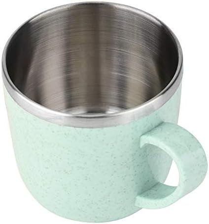 Не'рѓосувачки челик пченица слама чаша термички колби изолација вода кафе сок сок млеко кригла од не'рѓосувачки челик изолирана