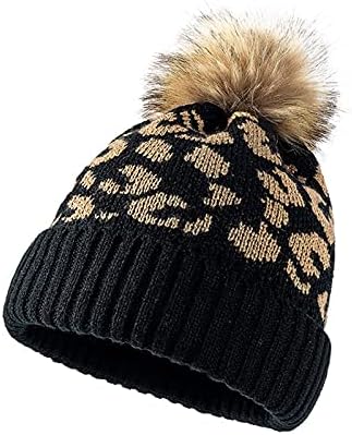 Капчиња за бенеи гаозн за жени, возрасни чуваат боја 2021 неутрална топла зимска плетена волна капа на отворено бонбони бејзбол капачиња