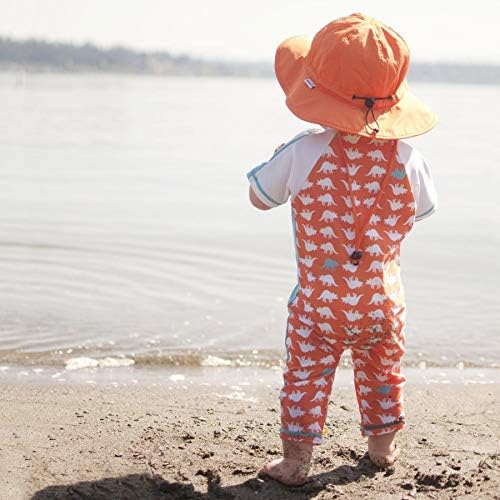 Сончево капаче за пливање за деца - Широк облик на 50+ заштитна капа за бебе, дете, деца