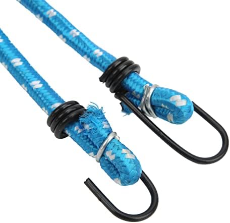 Vifemify гумен материјал изработен кабел за банџи со кука еластичен кабелски кабел планински велосипедски багаж ленти погодни за кампување