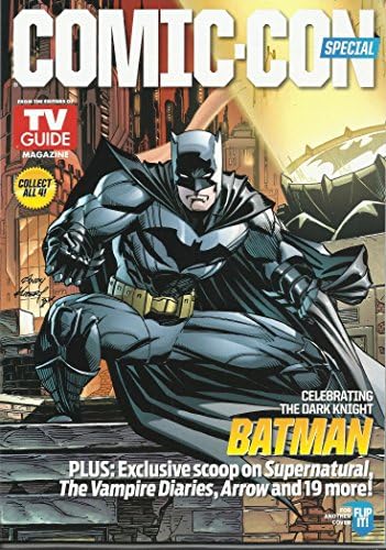 ТВ Водич Стрип Кон Специјално издание со анимиран Супермен на Cover & Batman на Back од SDCC 2013
