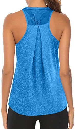 Фулиео резервоарот врвови за жени без грб јога кошули плус големина дише за дишење на атлетска кошула со активна облека за салата за