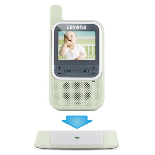 Левана Клирву Дигитален Видео Бебешки Монитор Со Ноќно Светло Што Ја Менува Бојата
