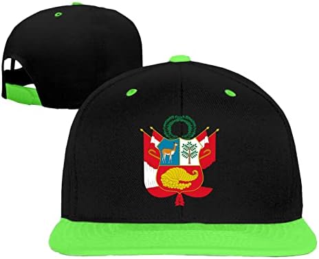Хифенли Перу Знаме Перуански Хип Хоп Капа Опремени Капа Момчиња Девојки Опремени Капа Бејзбол Капи