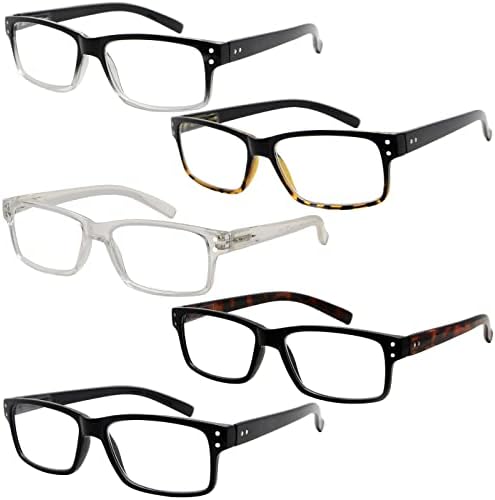 Очила Заштедете 10% На Комплет 5 Пакети Класични Очила За Читање За Мажи и 5 Пакети Пролетни Шарки Читатели +0,50