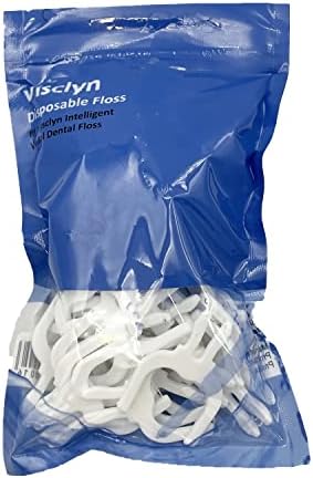 Избор на еднократна употреба на конец за вислин паметен стоматолошки конец - 50 парчиња/пакет - бело