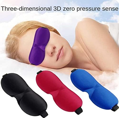 3Д тродимензионално затемнување за спиење маска за очи, маска за спиење, мажи и жени спијат за да го олеснат заморот на очите