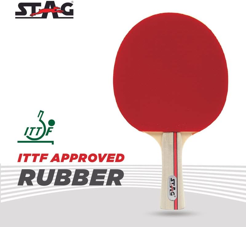 Службена официјална табела за напредни серии за тенис | Обука за перформанси Т.Т ракета | Премиум ITTF одобрена гума | Обичен дизајниран