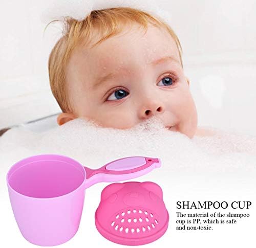 Malaxa lianxiao - Безбедна нетоксична удобна симпатична чаша за шампон, чаша за шампон за бебиња, за бебе
