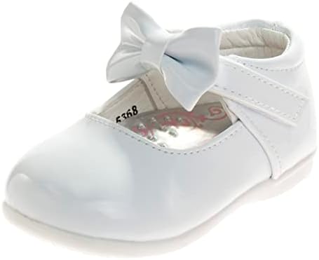 Чевли за одење на бебиња Josосмо - Детска девојка Мери Janeејн Флас - Формални чевли за фустани - Новороденче за новороденче мокасинс, креветчето