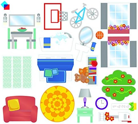 Магна-Плочки Куќа Во Собата, Оригиналниот Магнетни Градежни Плочки За Креативни Отворен Игра, Едукативни Играчки За Деца На Возраст Од 3
