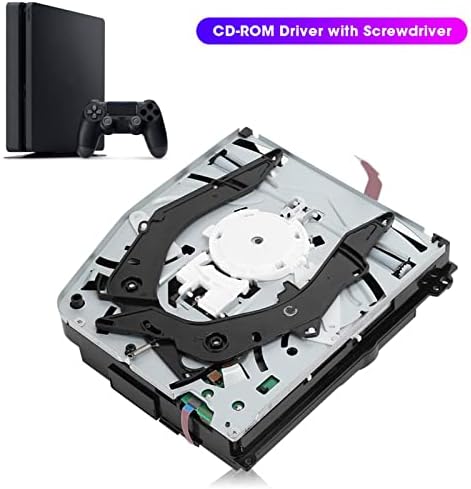 GotOtop PS4 Тенок диск за замена на дискот Оптички возач за возач на ЦД-РОМ со PS4-Slim 2000 со додатоци за шрафцигер за високи перформанси на