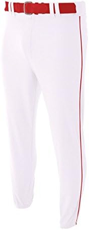 Панталони за бејзбол/мекобол про -стил, баги со странична цевка во боја