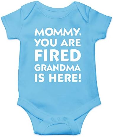 Cbtwear Mommy Вие сте отпуштени, баба е тука - смешна баба подарок - слатко новороденче едно парче бебешко тело