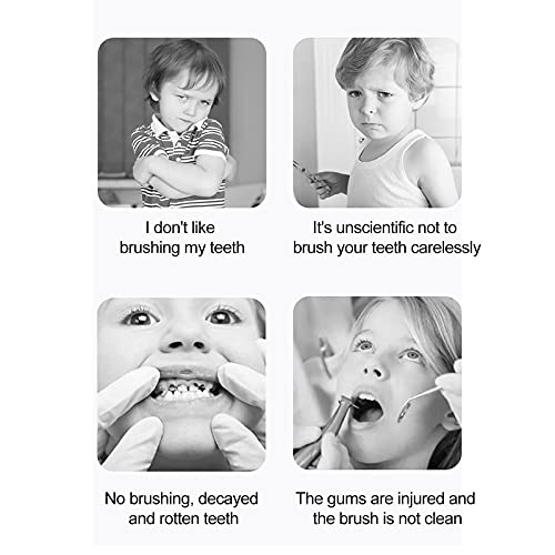 Детска четка за заби во облик на U за 360 ° темелно чистење на забите, Деца Подарок за алатка за орална нега за момчиња девојчиња
