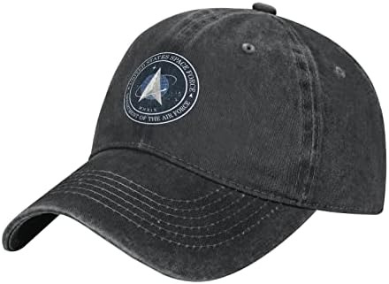 Соединетите држави вселенски сили УССФ возрасни бејзбол капа женски голф капа прилагодлив човек каубојски капа