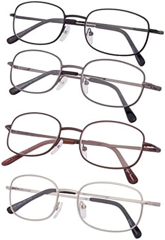 Gr8Sight Класични Очила За Читање Со Лесни Раце За Жени И Мажи Пакет +2.5