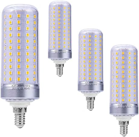 40W E14 LED Сијалица Од Пченка 400 Вати Еквивалент, Дневна Светлина Бела 6000K, LED Светилка 3200 Лумени За Домашно Осветлување,