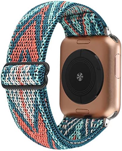 Sikot Растегливи Најлонски Ленти За Соло Јамка Компатибилни Со Apple Watch, Прилагодливи Спортски Еластики Со Истегнување Плетенки Жени